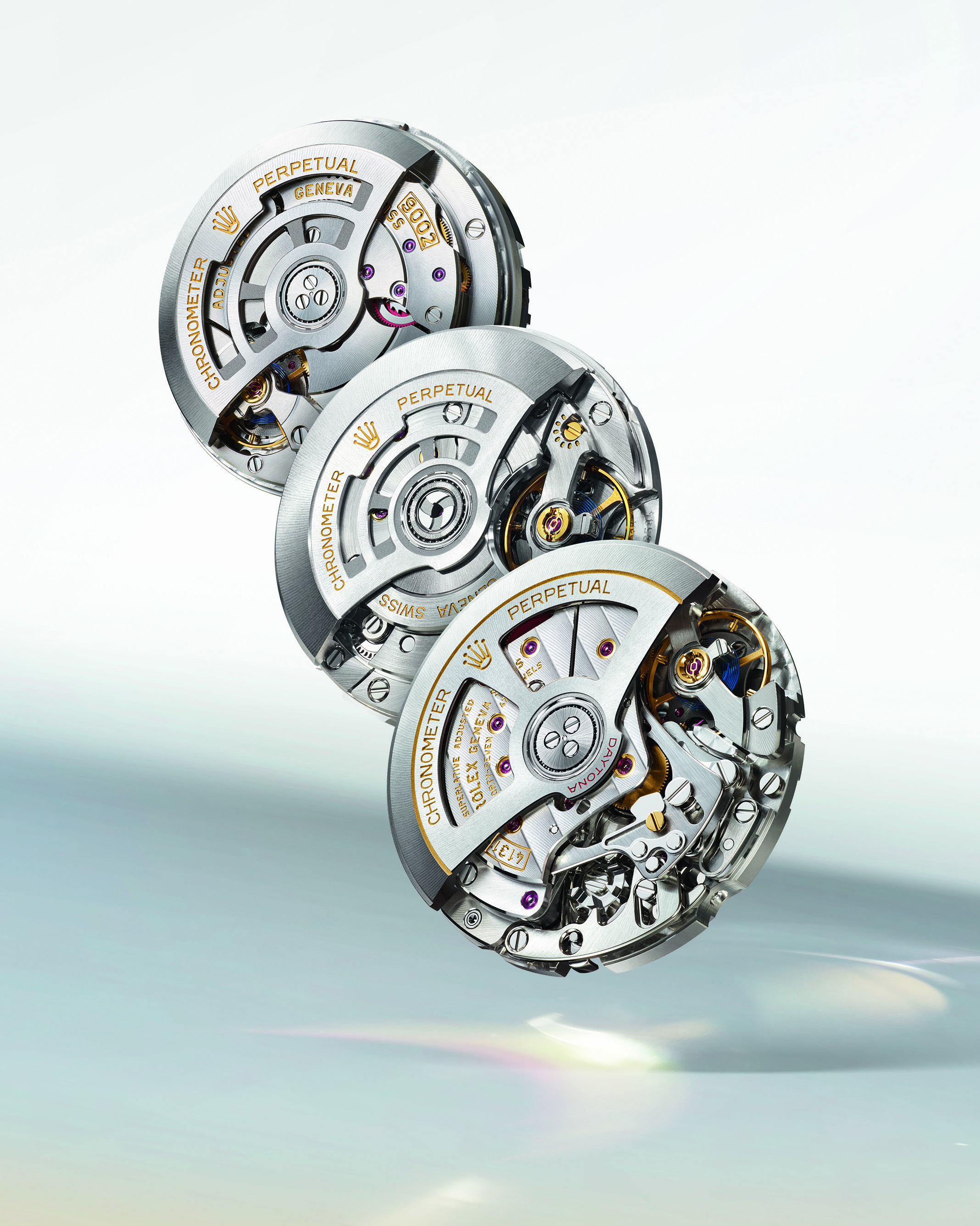 Movement 4131 3285 and 9002 Watches World calibres 4131 3285 y 9002