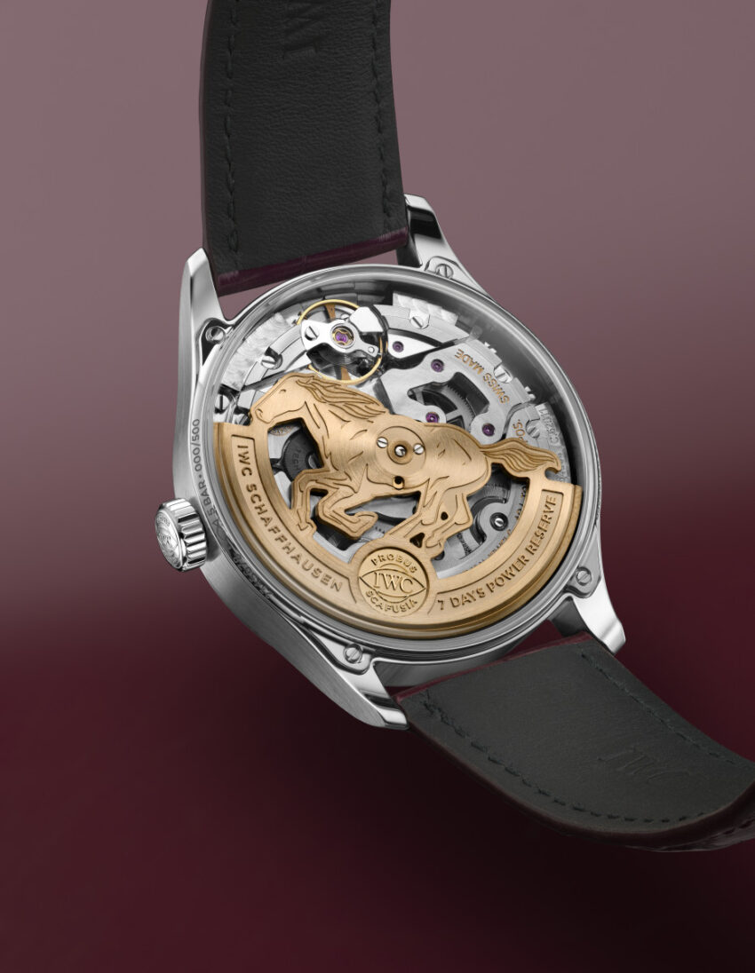 iwc Portugieser Automatic 42 Year of the Horse iw501709 back lifestyle