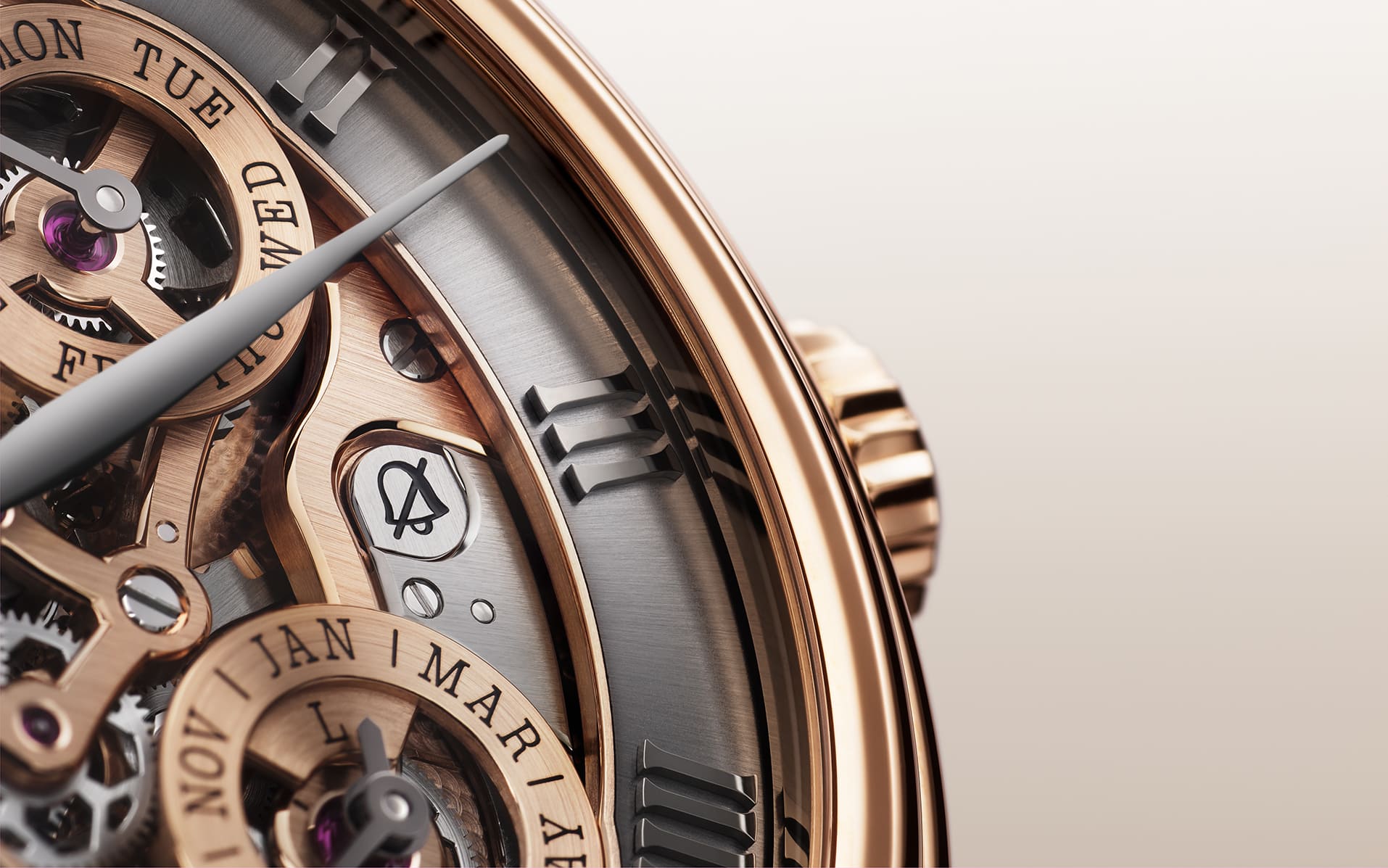 15GSQBeautyShotcloseupsymboleclochebarreeRGB Watches World Blancpain Grande Double Sonnerie