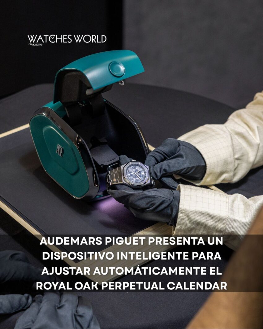 AUDEMARS PIGUET DISPOSITIVO DE AJUSTE ROYAL OAK CALENDARIO PERPETUO 41 MM