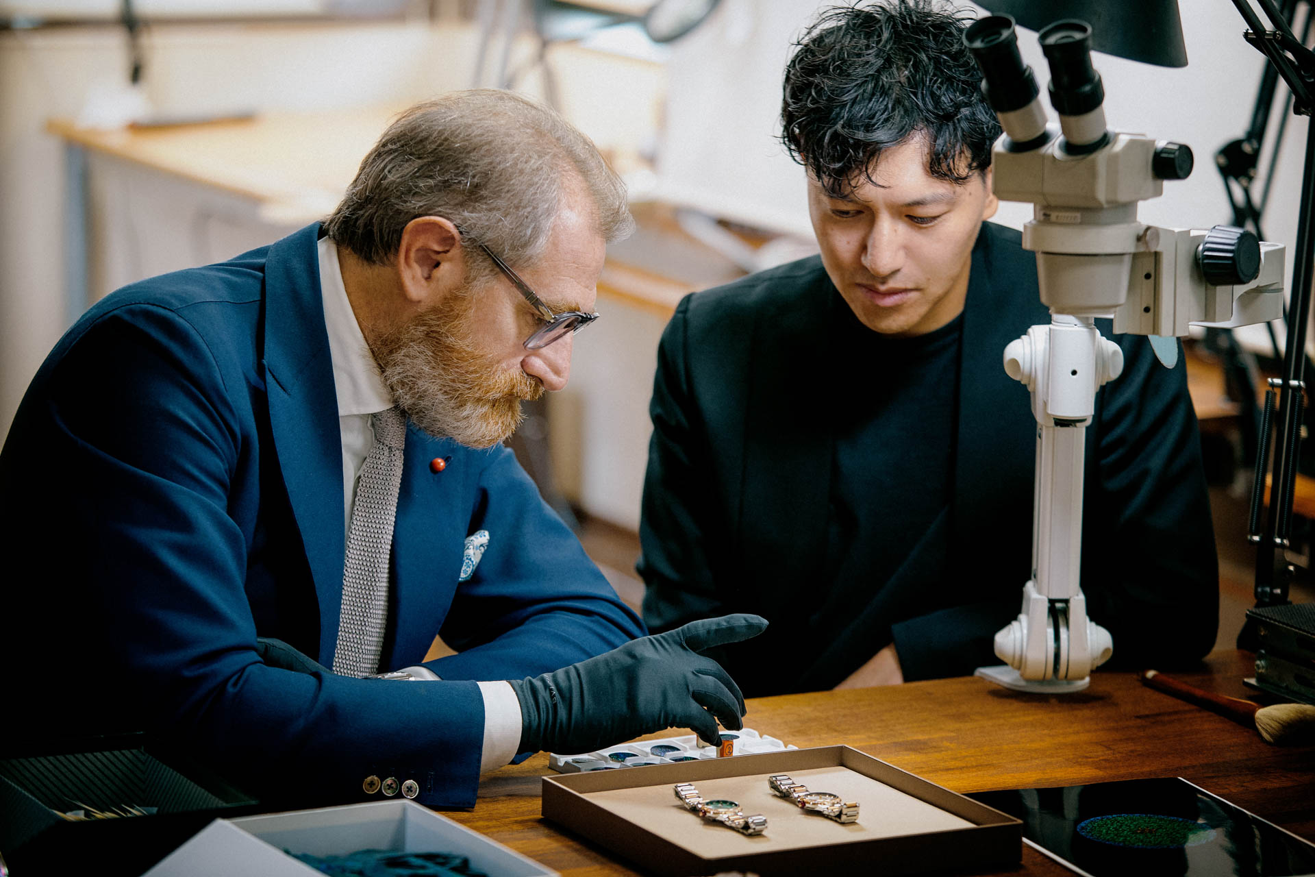 Bvlgari 2025Lvcea Notte Di Luce104243104290Craft002 ©MACIEJ KUCIA PHOTOGRAPER Watches World Lvcea Notte di Luce Bvlgari transforma la luz en una obra de arte