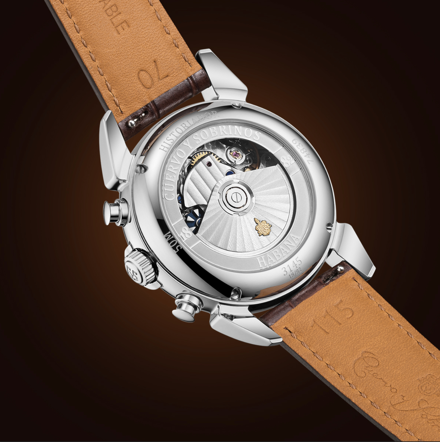Cuervo y Sobrinos Chronograph HeritageATRAS Watches World