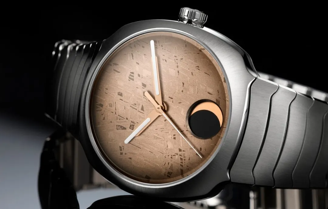 H Moser Streamliner Perpetual Moon Concept Meteorite destacada
