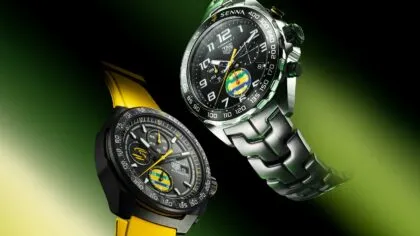 TAG Heuer Formula 1 Chronograph x Senna destacada