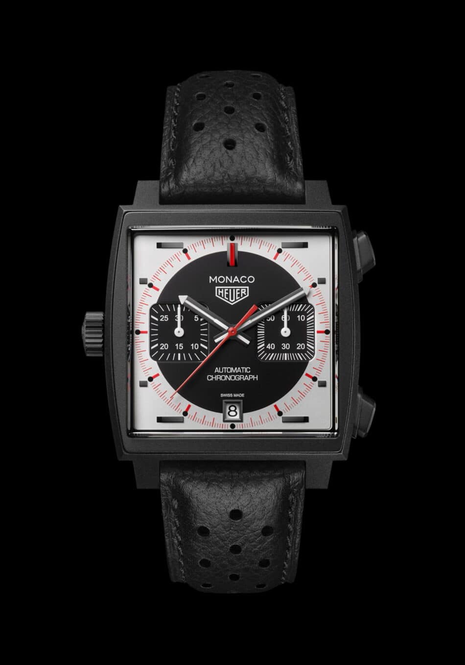 TAG Heuer Monaco Chronograph Stopwatch Titanium 39 mm.