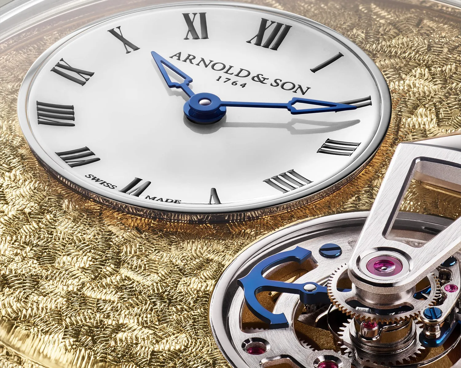 Arnold & Son Constant Force Tourbillon 11 Platinum destacada