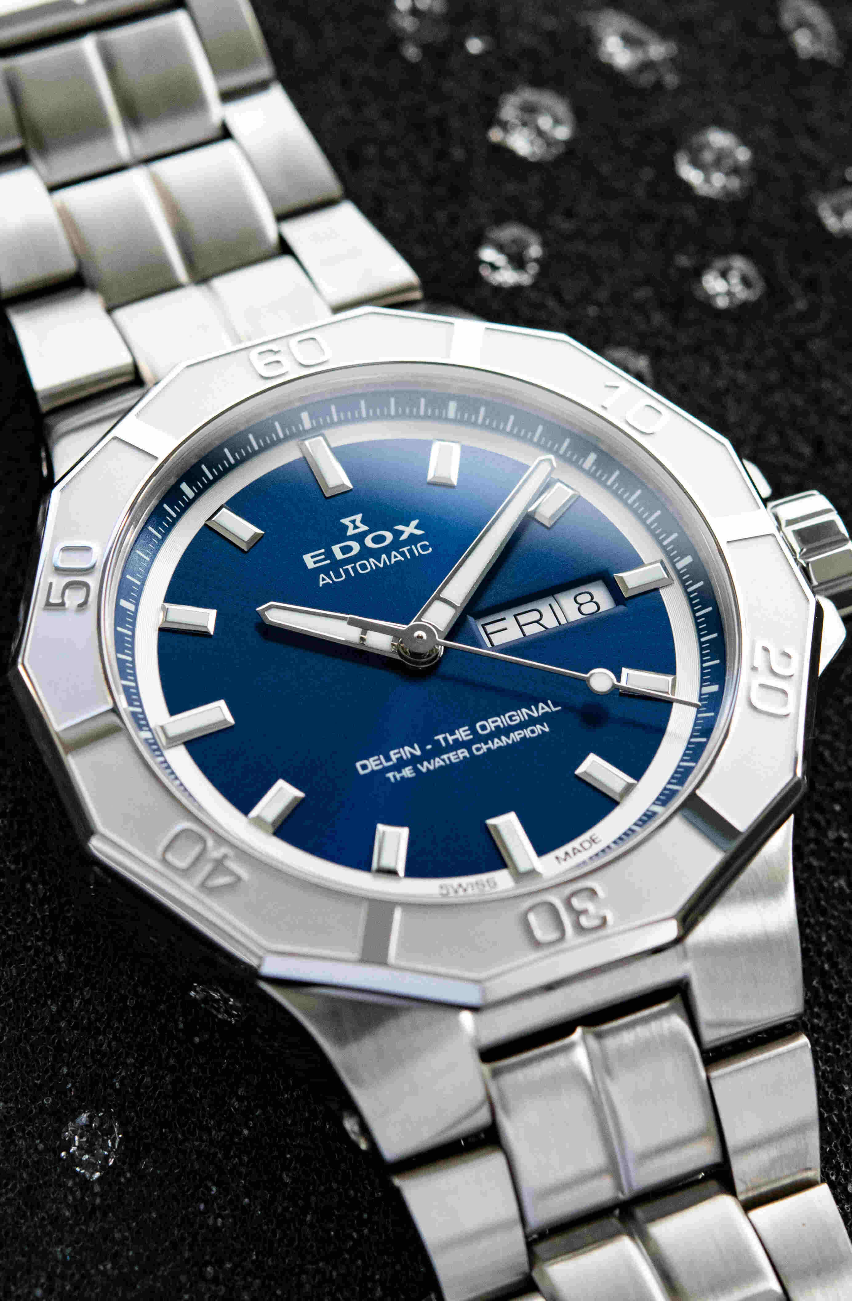 EDOX Delfin Day Date AutomaticLADO Watches World