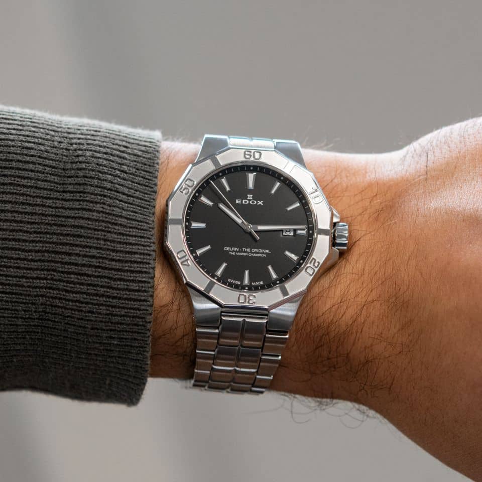 Edox Delfin Date 530213GMGIN Watches World