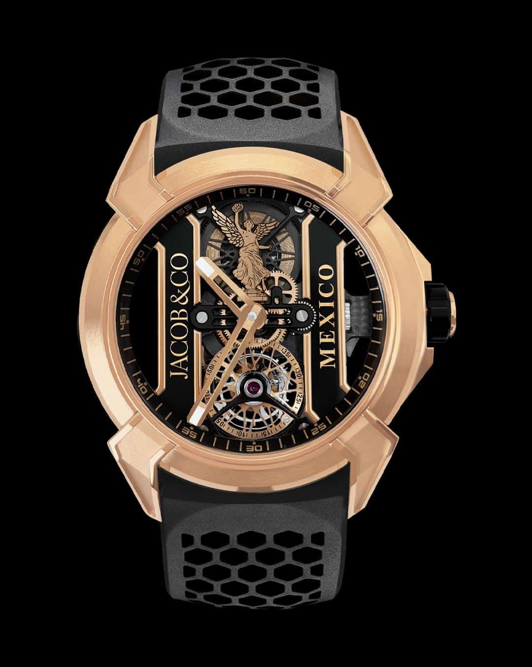 JacobCo Epic X Angel de la Independencia Limited Edition soldat Watches World JacobCo Epic X Angel de la Independencia Limited Edition soldat