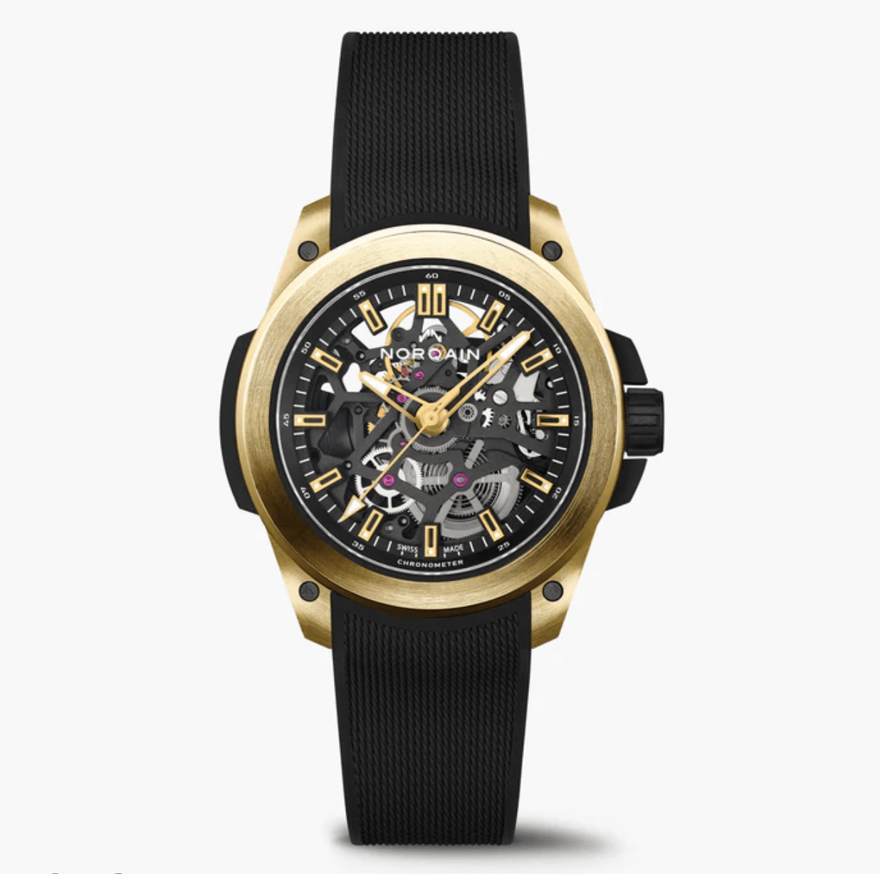 NORQAINWild ONE Skeleton 39mm Yellow Gold Limited EditionFRENTE Watches World