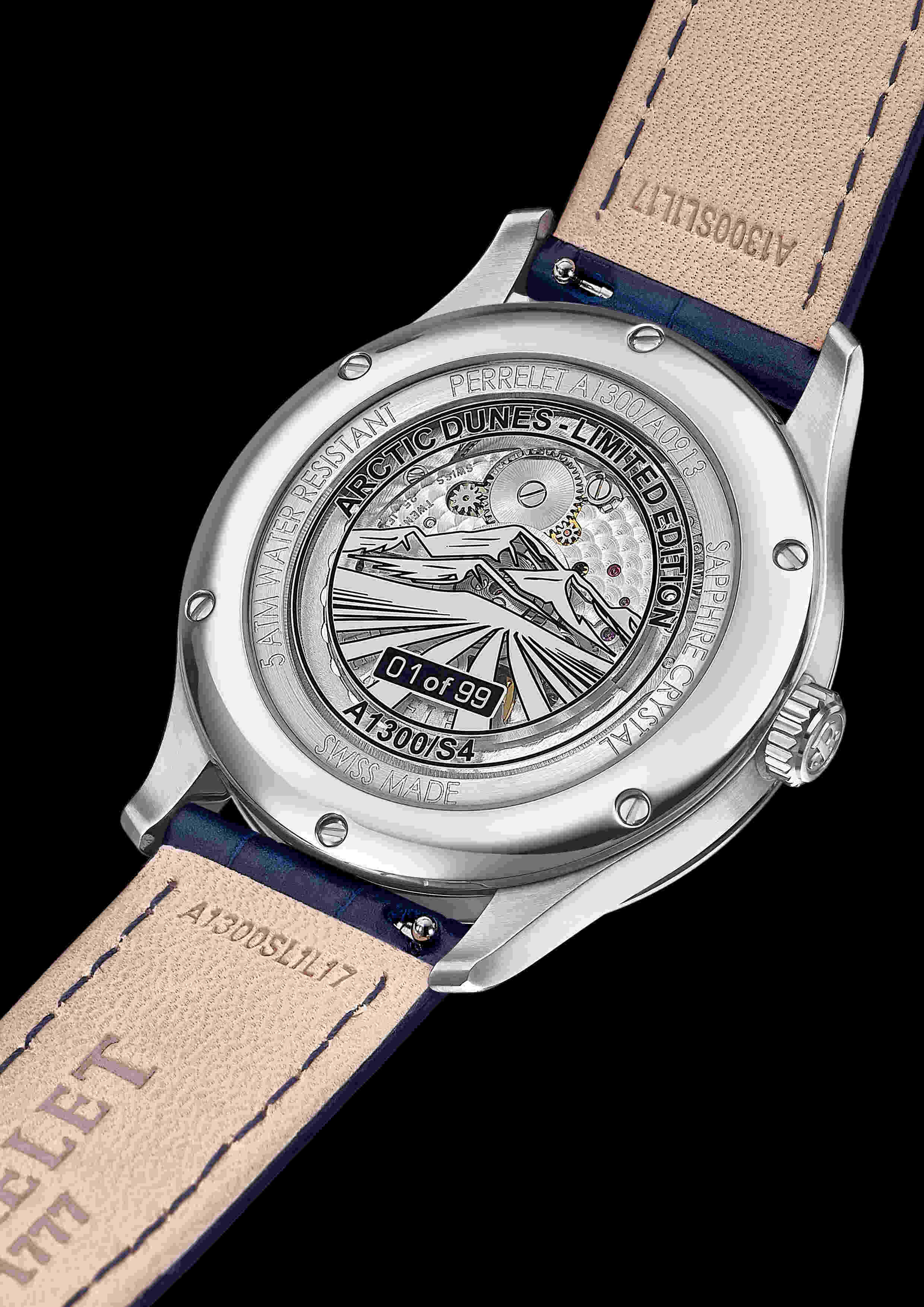 Perrelet Weekend Artic DunesATRÁS Watches World