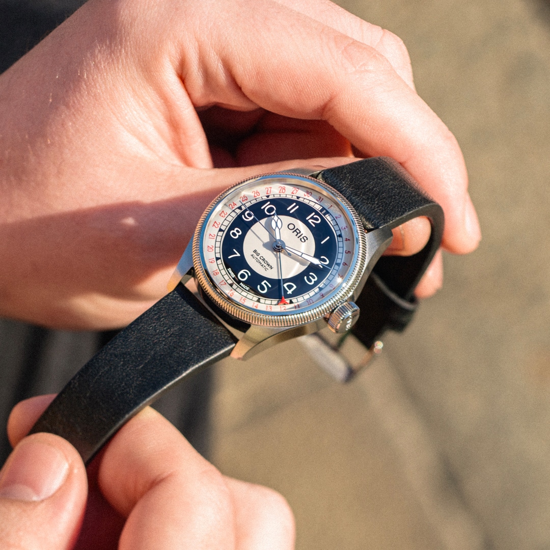 Oris Big Crown Pointer Date Bullseye Watches World Oris Big Crown Pointer Date Bullseye