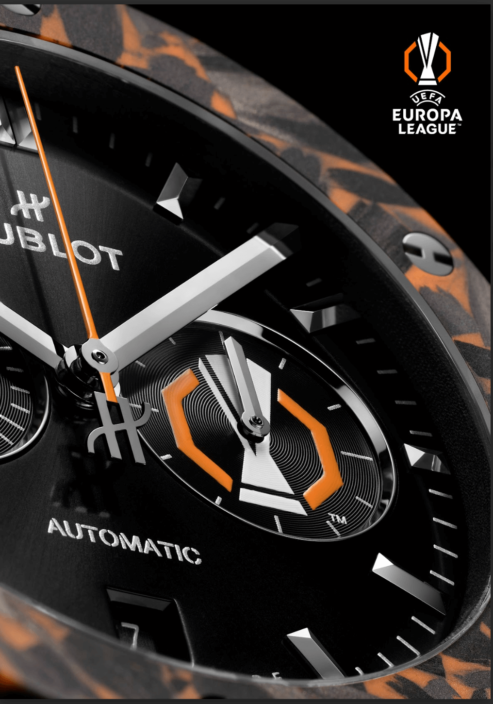 4Classic Fusion Chronograph UEFA Europa League Titanium CarbonDETALLE Watches World