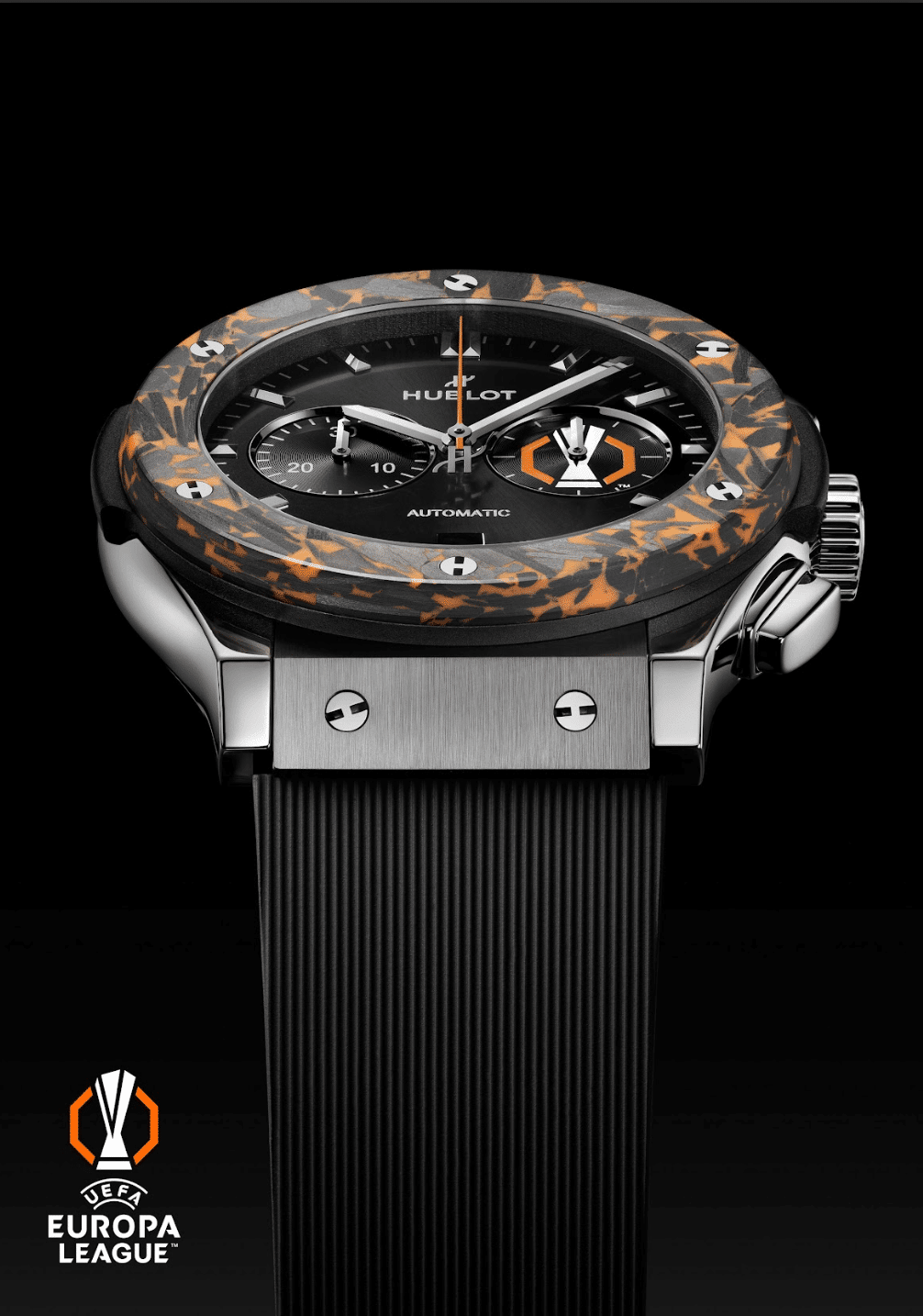 4Classic Fusion Chronograph UEFA Europa League Titanium CarbonLADO Watches World