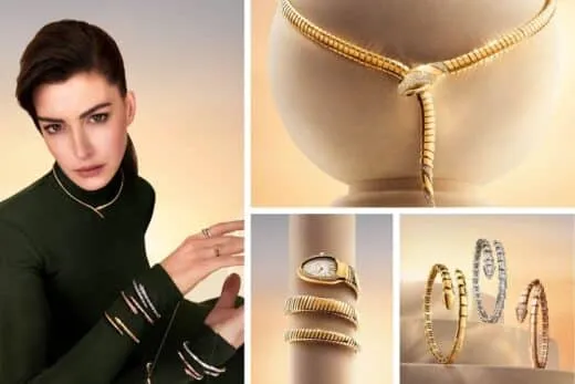 Bvlgari Serpenti Viper con Anne Hathaway