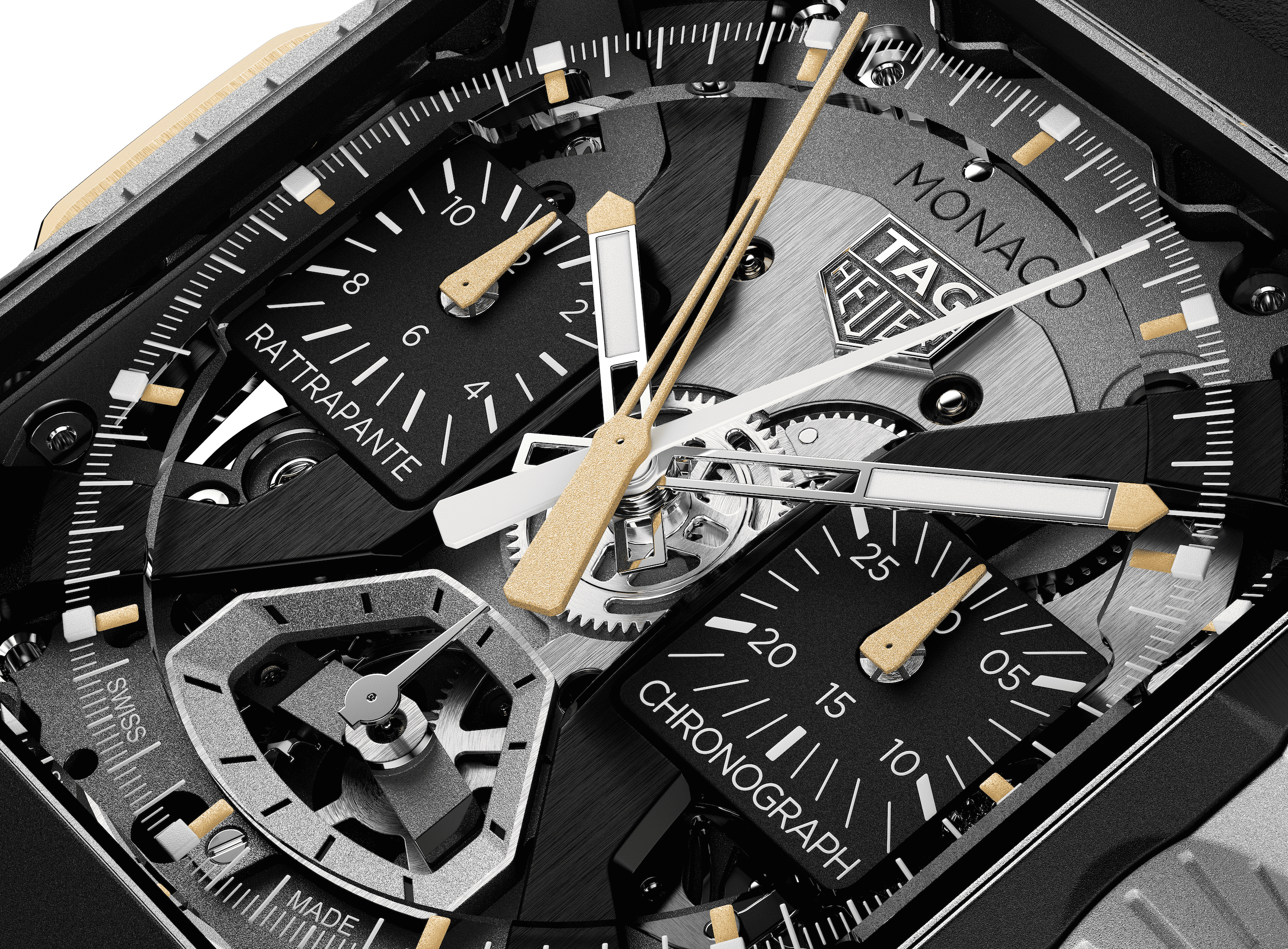 CBW218BFT8124FOCUS Watches World Tag Heuer Monaco Split Seconds Chronograph Air 1