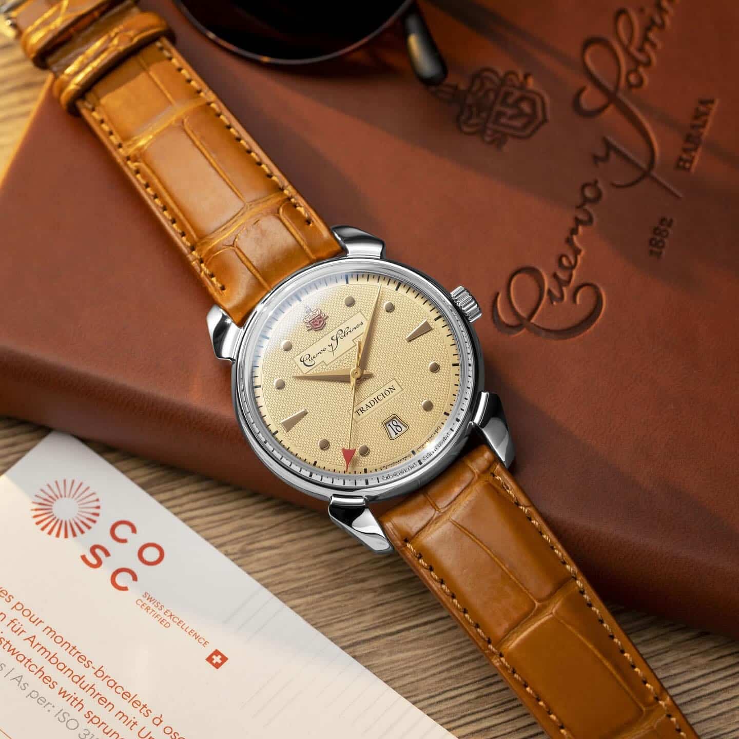 CHAMPAGNE HISTORIADOR CUERVO Y SOBRINOS ESCENA Watches World