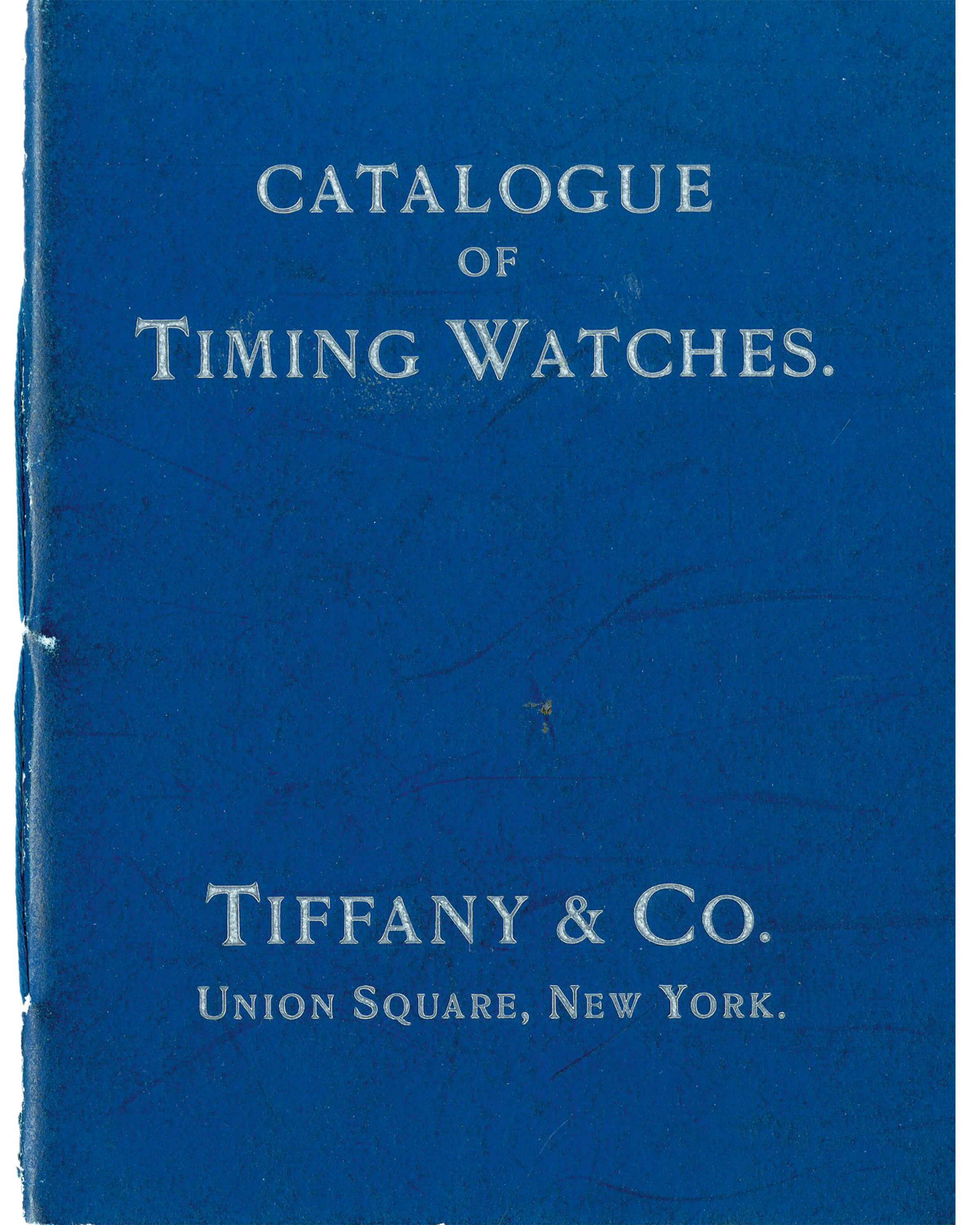 Catalogue of Timing Watches 1870Tiffany Co Watches World