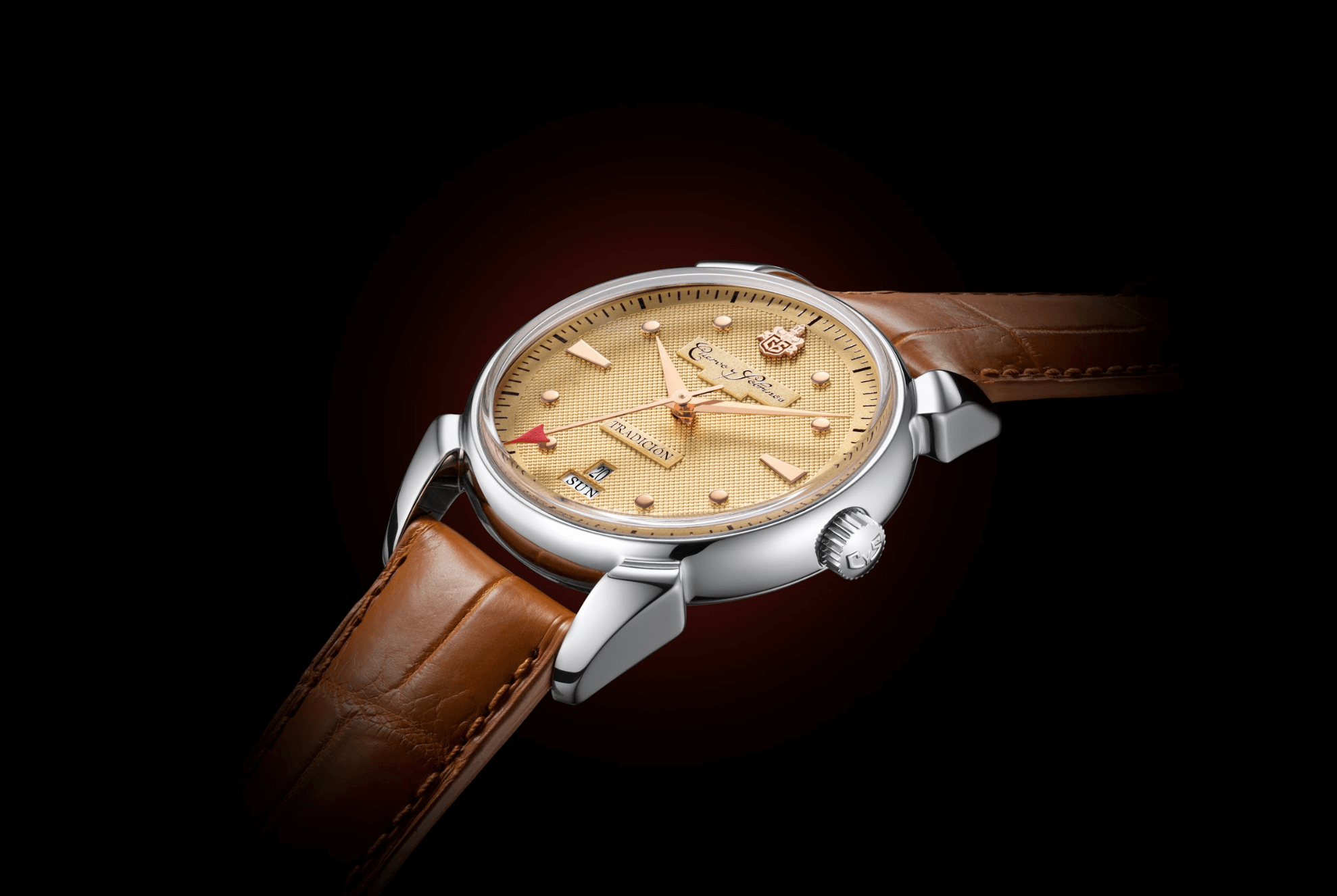 Cuervo y Sobrinos Historiador TradiciónChampagne1 Watches World