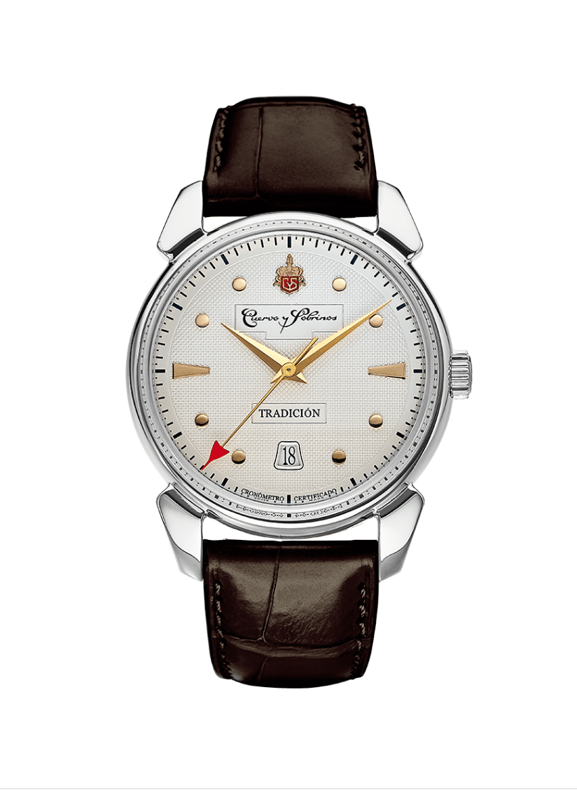 Cuervo y Sobrinos Historiador TradiciónPLATA Watches World