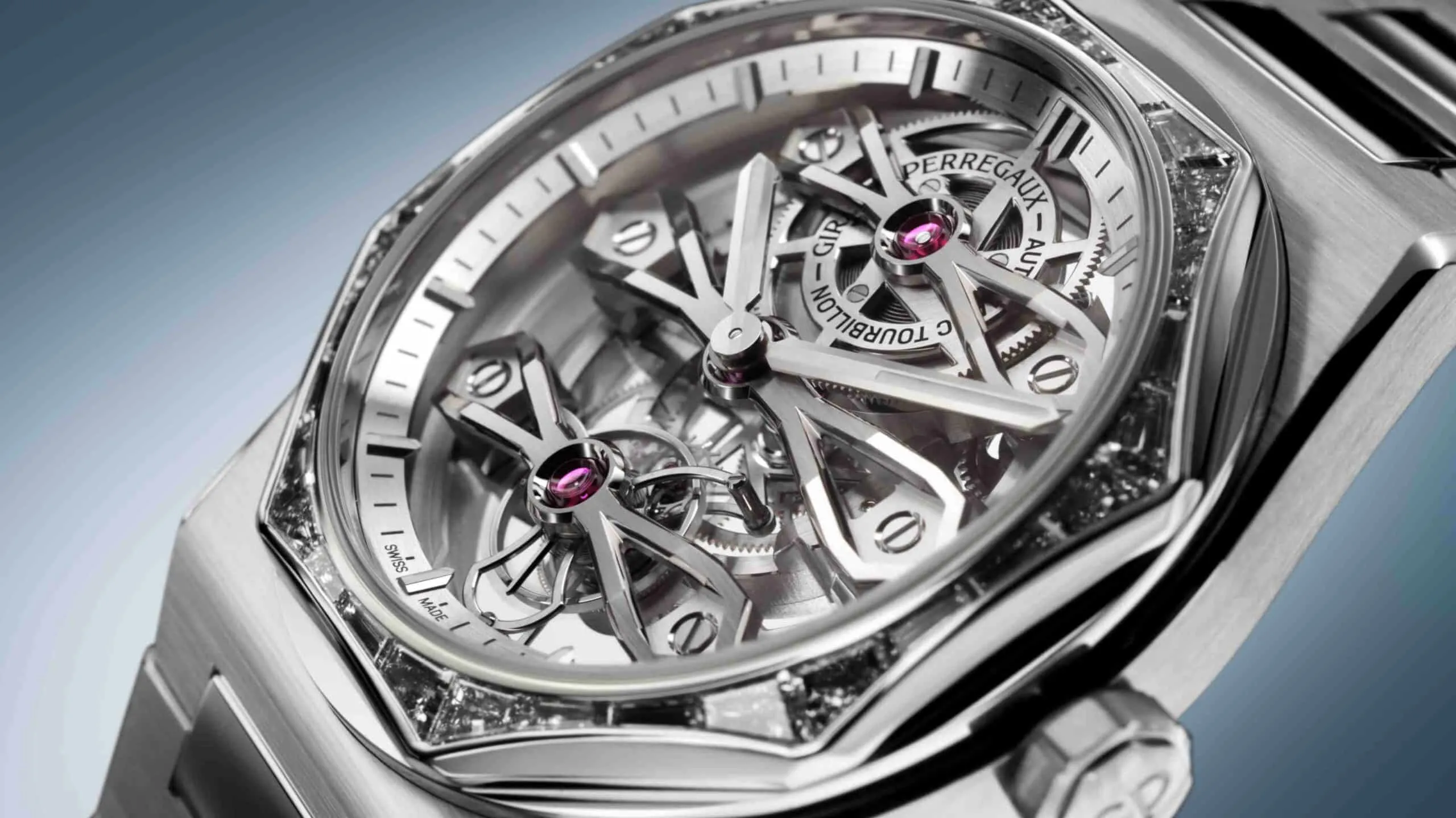 GIRARD-PERREGAUX LAUREATO THREE GOLD BRIDGES destacada