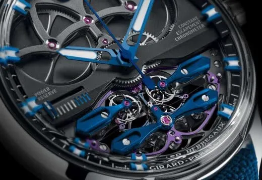 Neo Constant Escapement Blue Limited Edition de Girard-Perregaux: el control óptimo de la energía