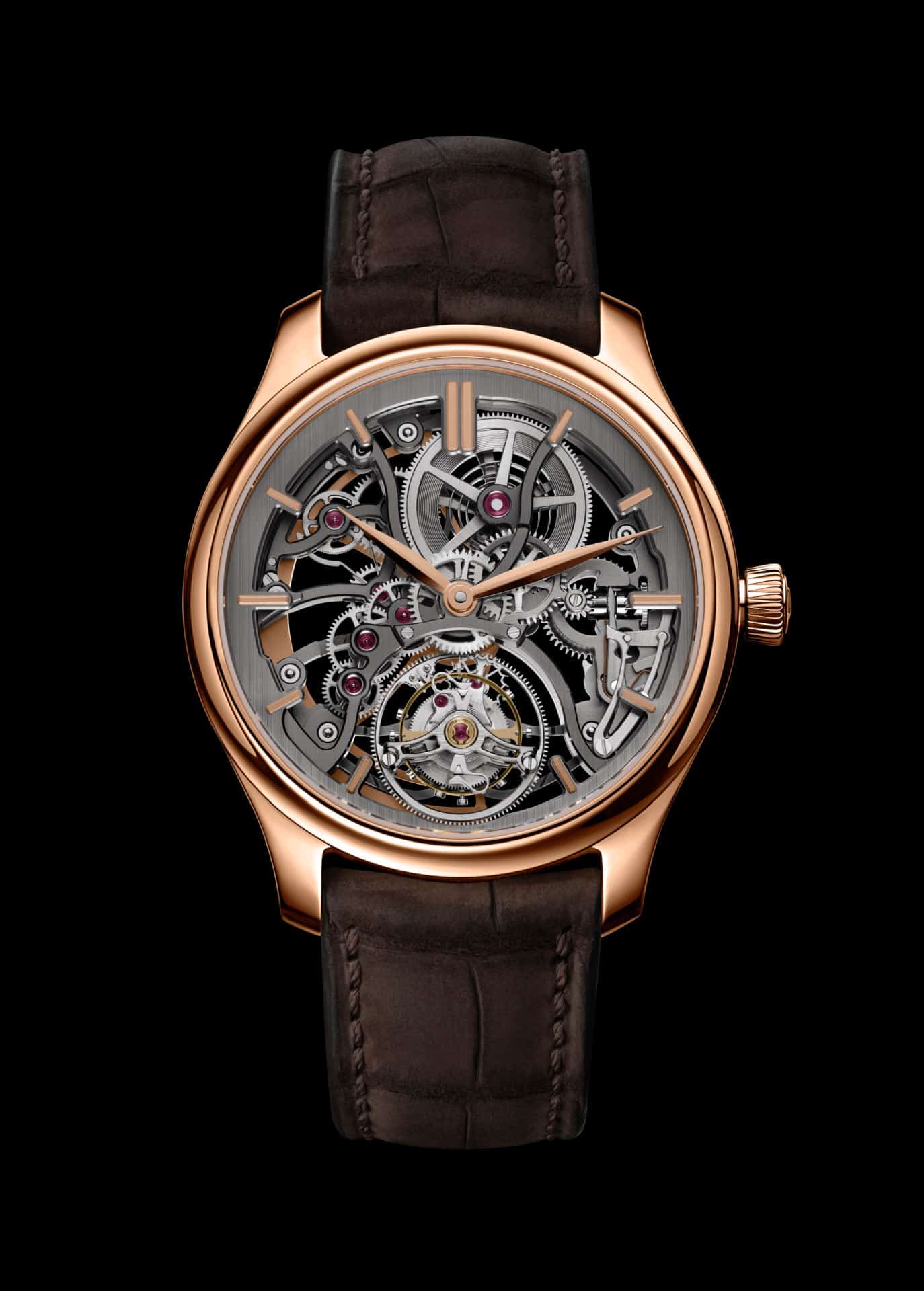 HMoser18140400EndeavourTourbillonRGSkeletonSDTB Watches World H Moser Cíe Endeavour Tourbillon Skeleton