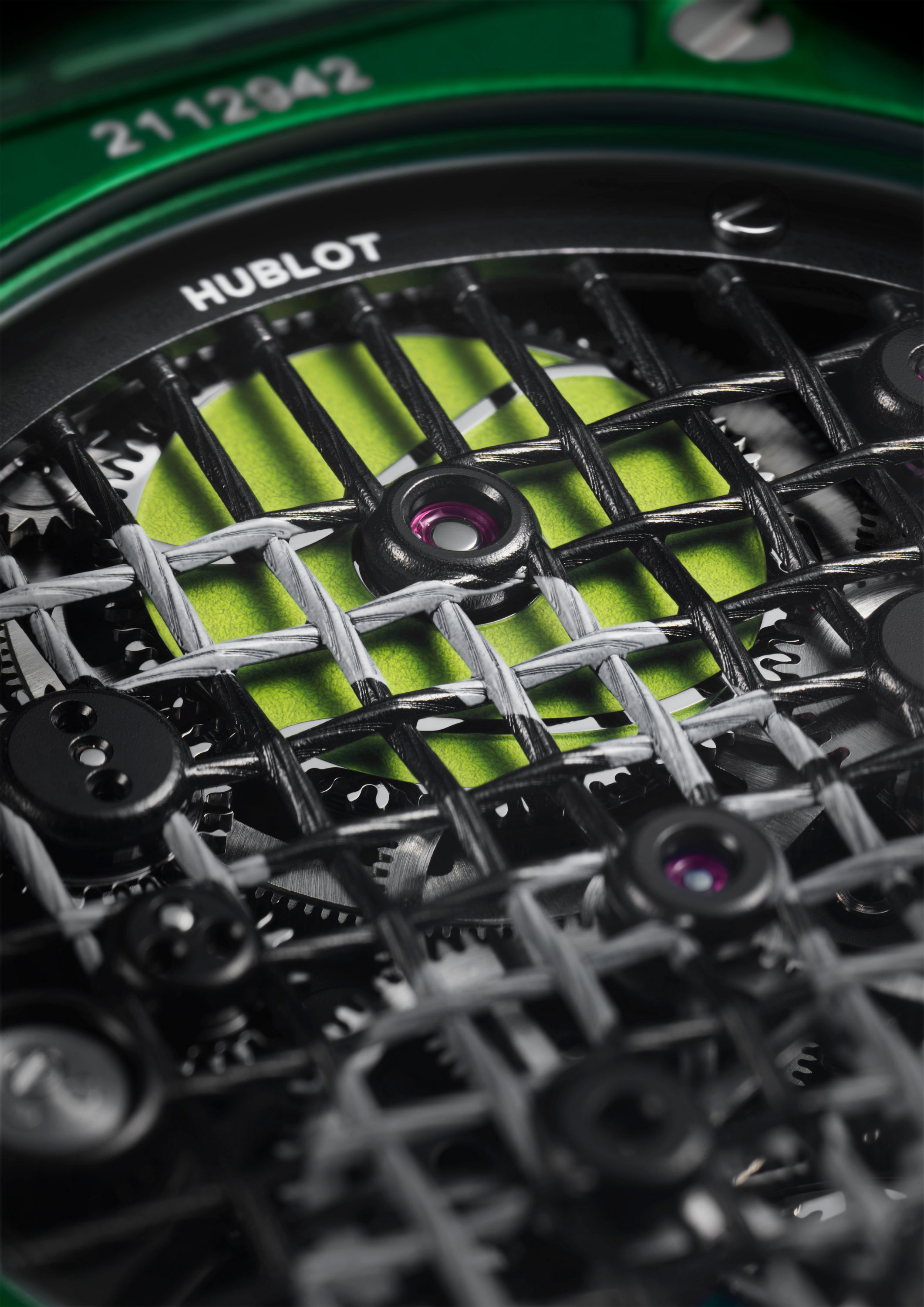 HUBLOT BIG BANG TOURBILLON NOVAK DJOKOVIC GOAT EDITION GREEN 7 Watches World