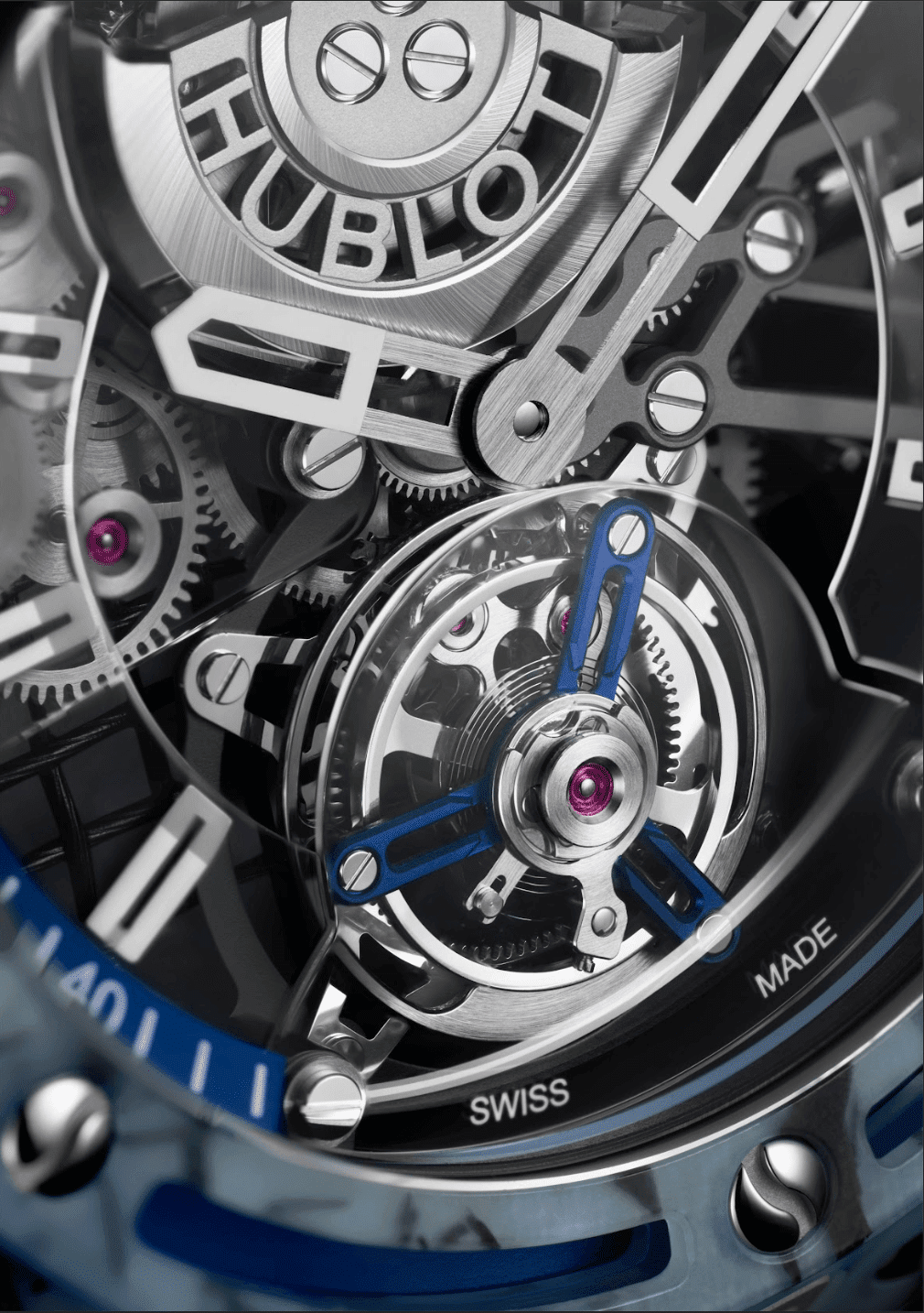 Hublot Big Bang Tourbillon Novak Djokovic GOAT EditionAZUL TOURBILLON Watches World