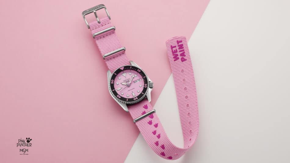Seiko 5 Sports Pink Panther Limited Editio