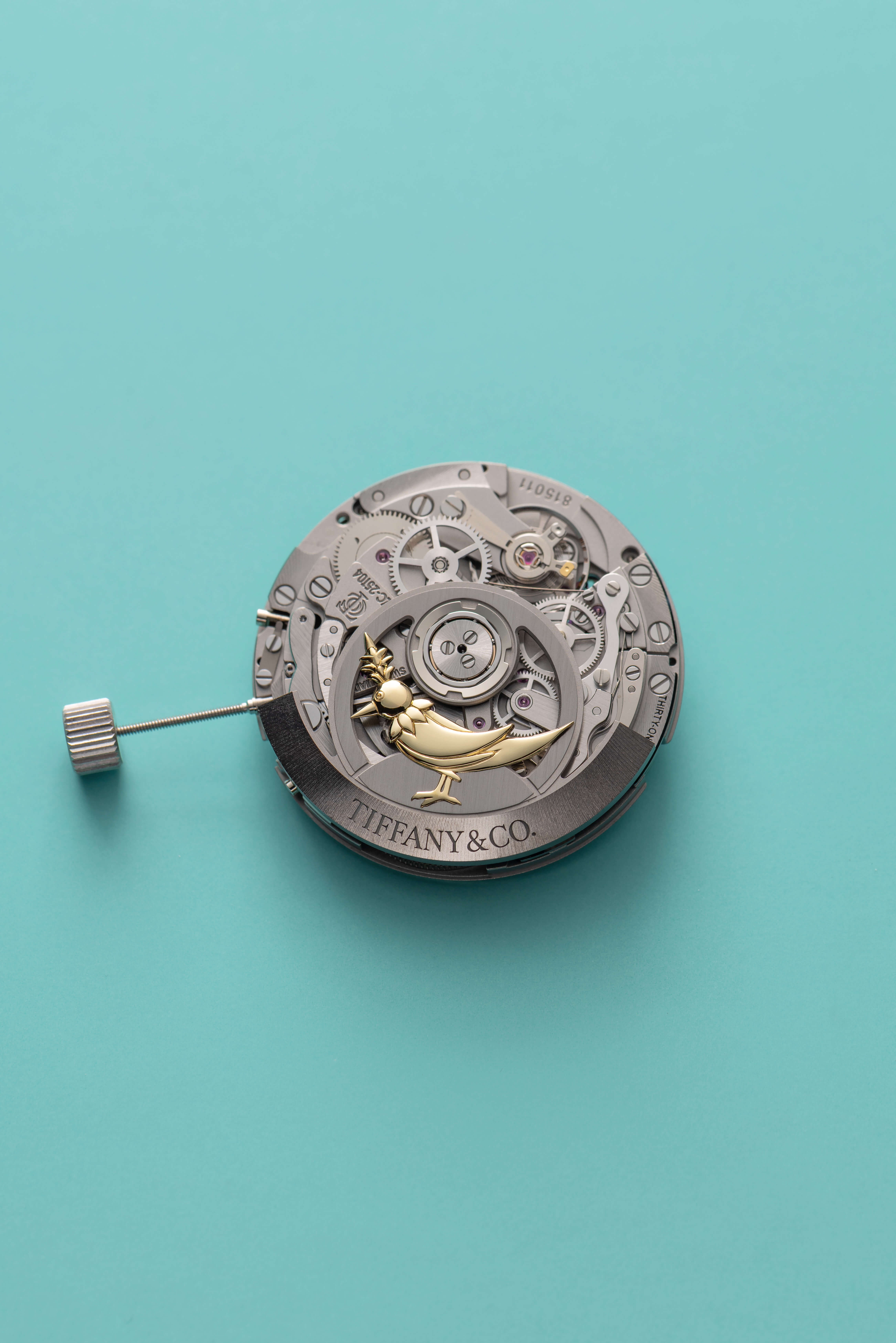 Tiffany Co Tiffany TimerCustomized El Primero 400 Movement with Bird on a Rock on Oscillating Weight Watches World