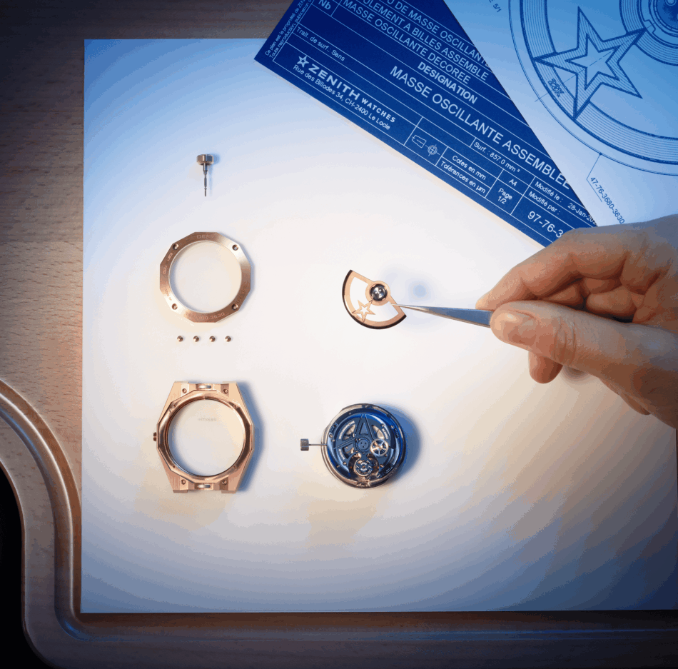 ZENITH DEFY SKYLINE TOURBILLON SKELETON