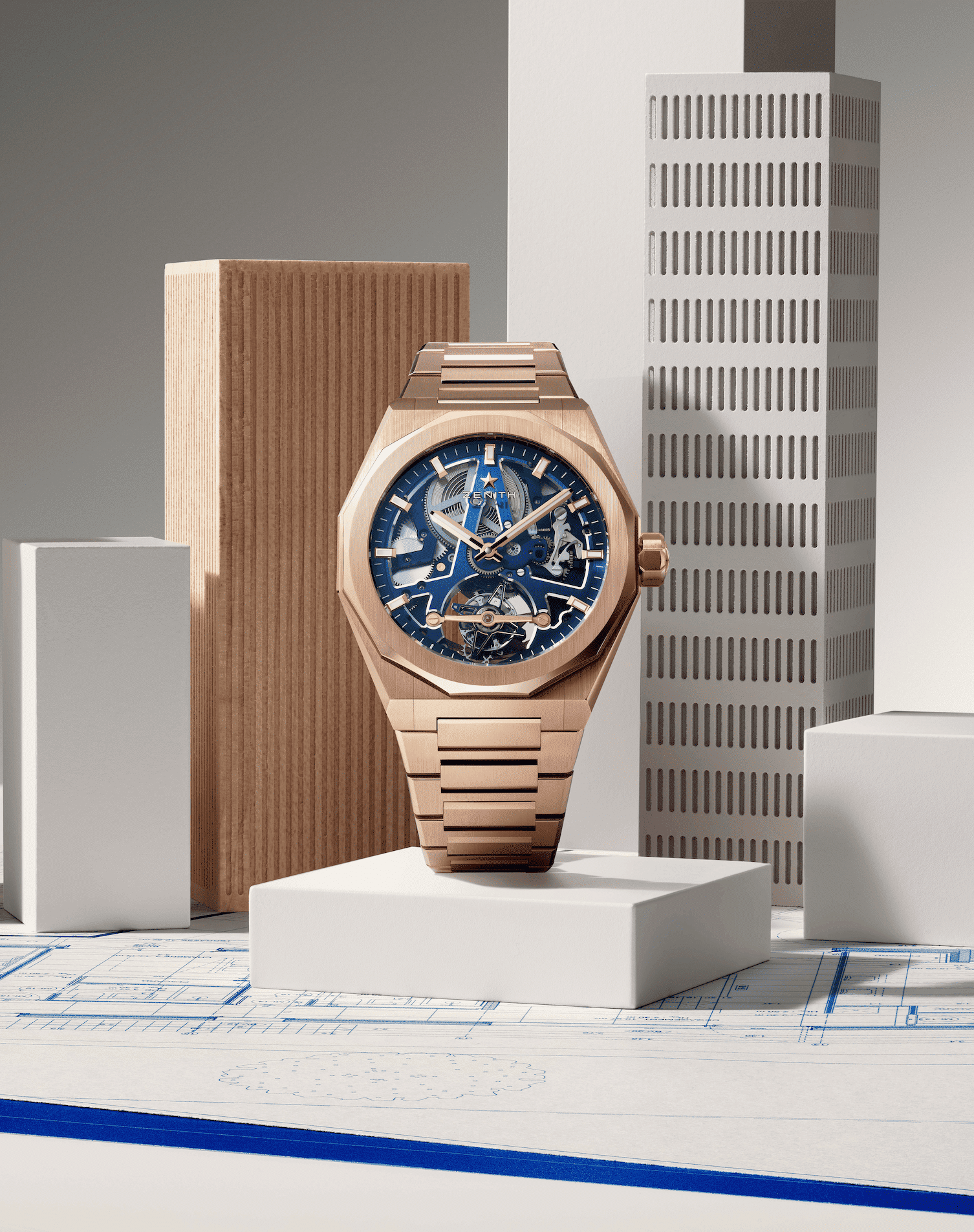 ZENITH DEFY SKYLINE TOURBILLON SKELETON 4 Watches World ZENITH DEFY SKYLINE TOURBILLON SKELETON