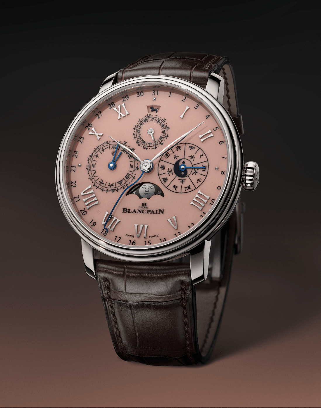 BlancpainVilleret Calendario ChinoFRENTE Watches World