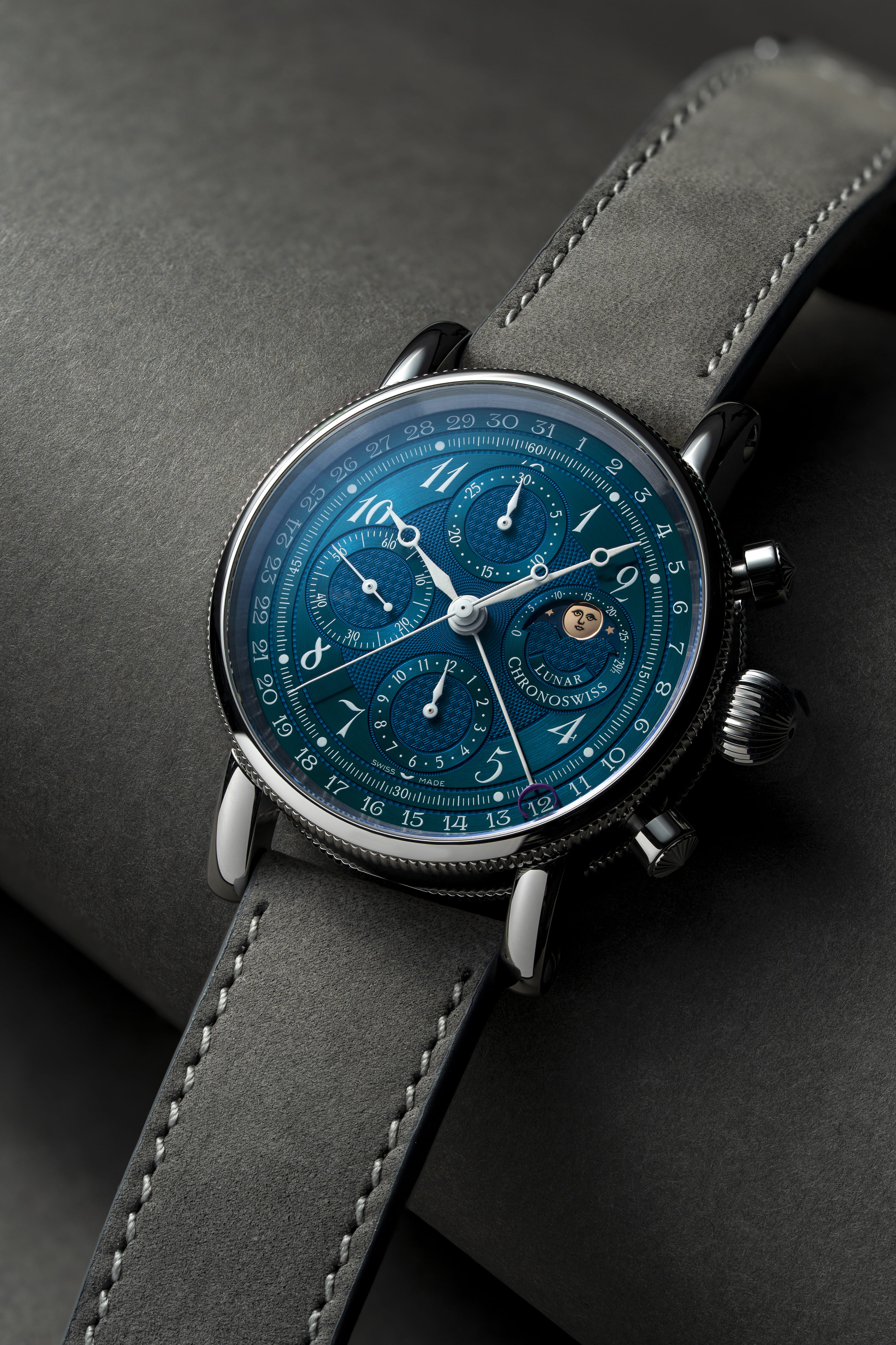 Chronoswiss Lunar Chronograph Aurora Dial Watches World Chronoswiss Lunar Chronograph Aurora
