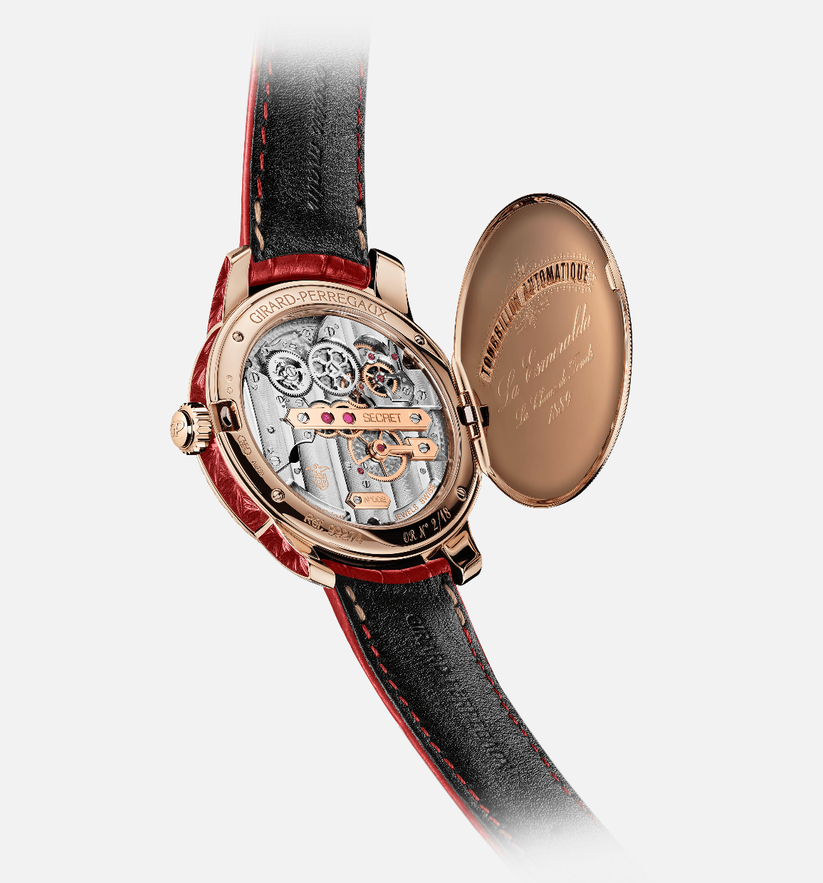 GirardPerregaux La Esmeralda Tourbillon Tribute to the Year of the HorseATRÁS1 Watches World