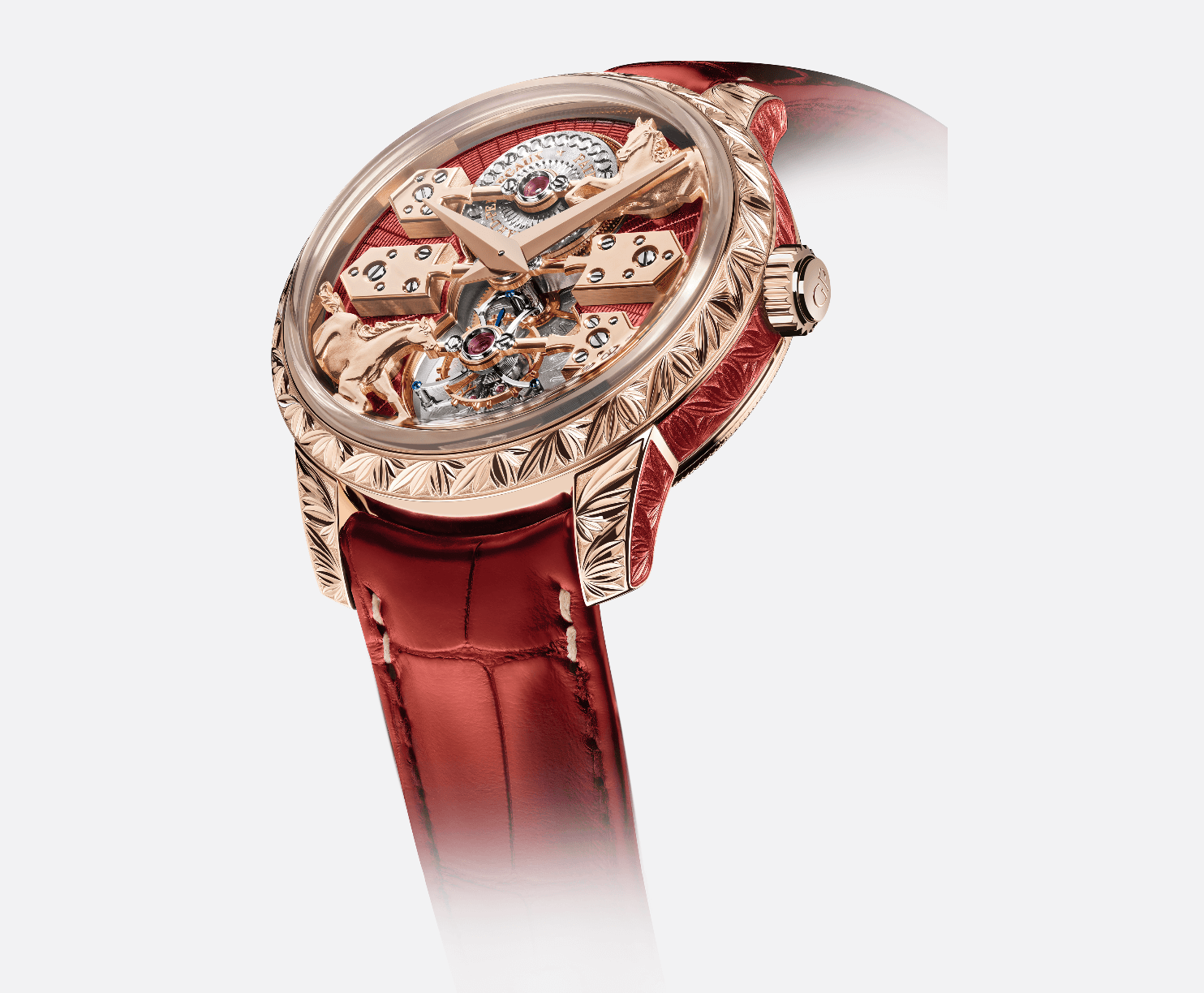 GirardPerregaux La Esmeralda Tourbillon Tribute to the Year of the HorseFRENTE Watches World