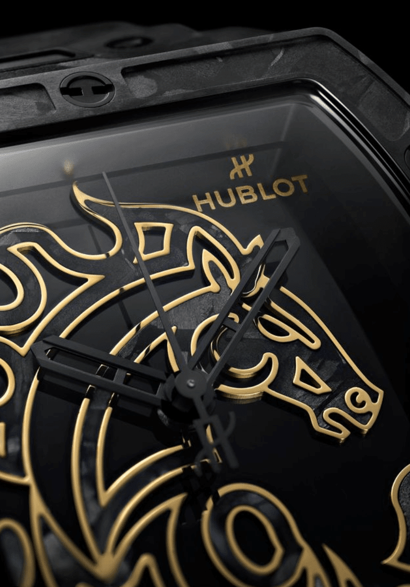 HUBLOTSpirit of Big Bang Year of the Horse Frosted Carbon2 Watches World