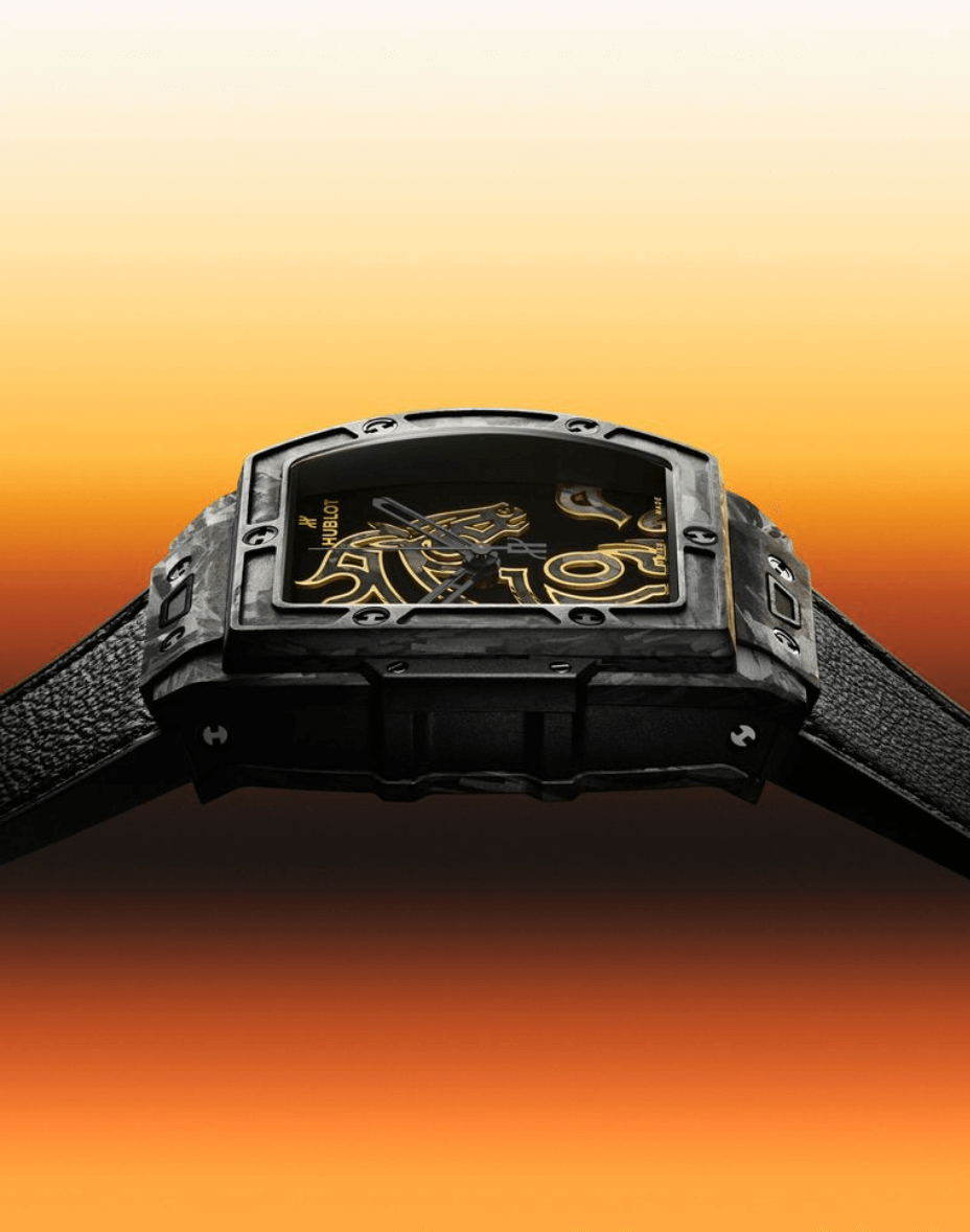 HUBLOTSpirit of Big Bang Year of the Horse Frosted Carbon3 Watches World
