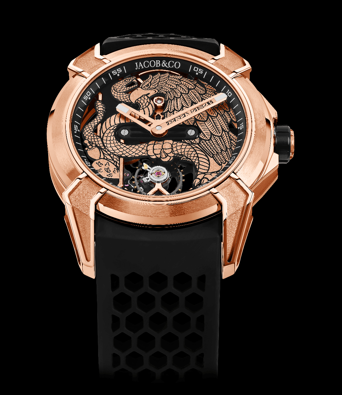 Jacob Co Epic X Gold The Eagle´s LegacyFRENTE Watches World