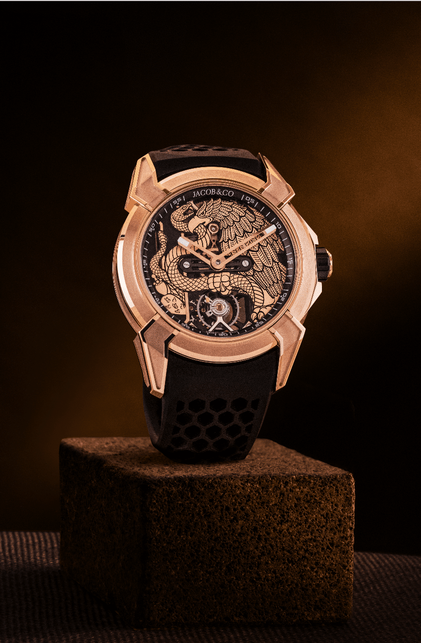 Jacob Co Epic X Gold The Eagle´s LegacyPEDESTAL Watches World