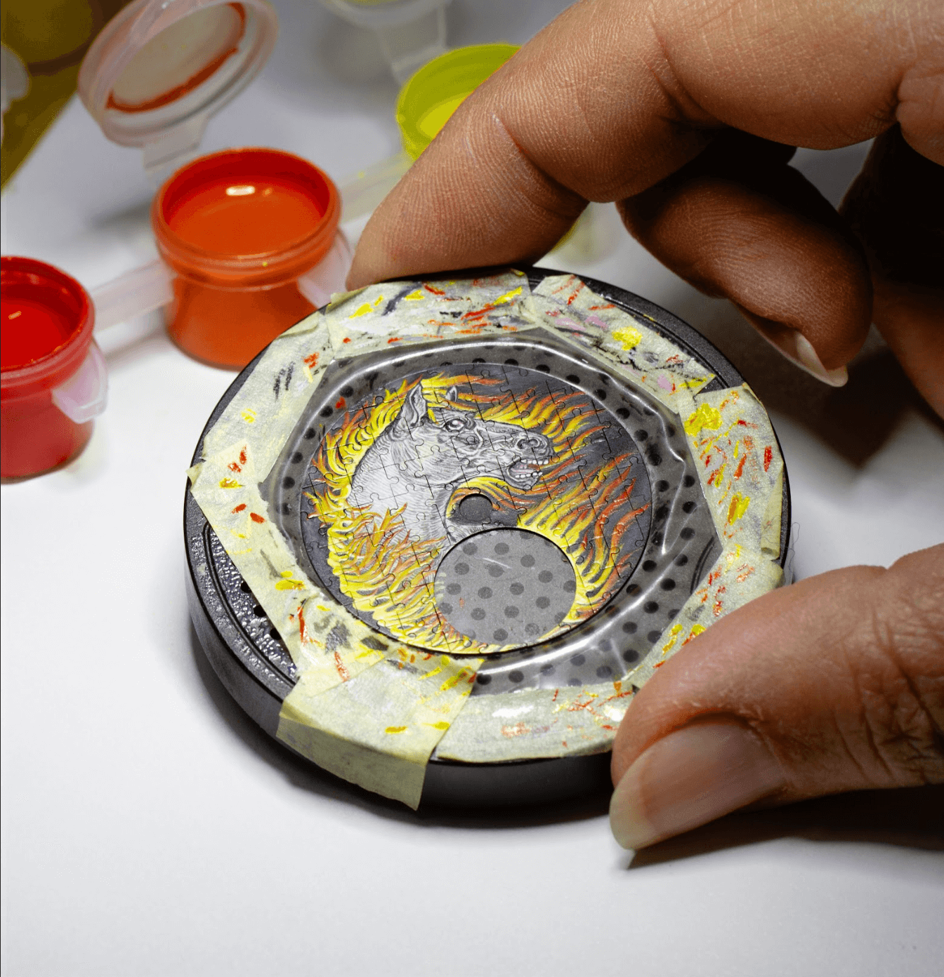 Louis Moinet Tourbillon Puzzle Fire HorseCARATULA Watches World