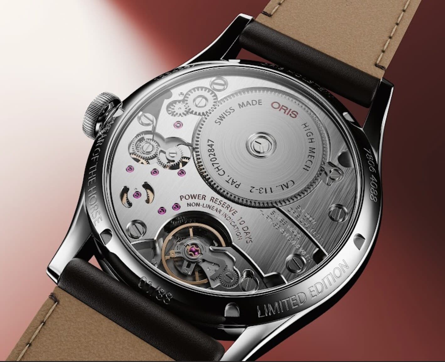 Oris Edición limitada Year of the HorseATRÁS Watches World