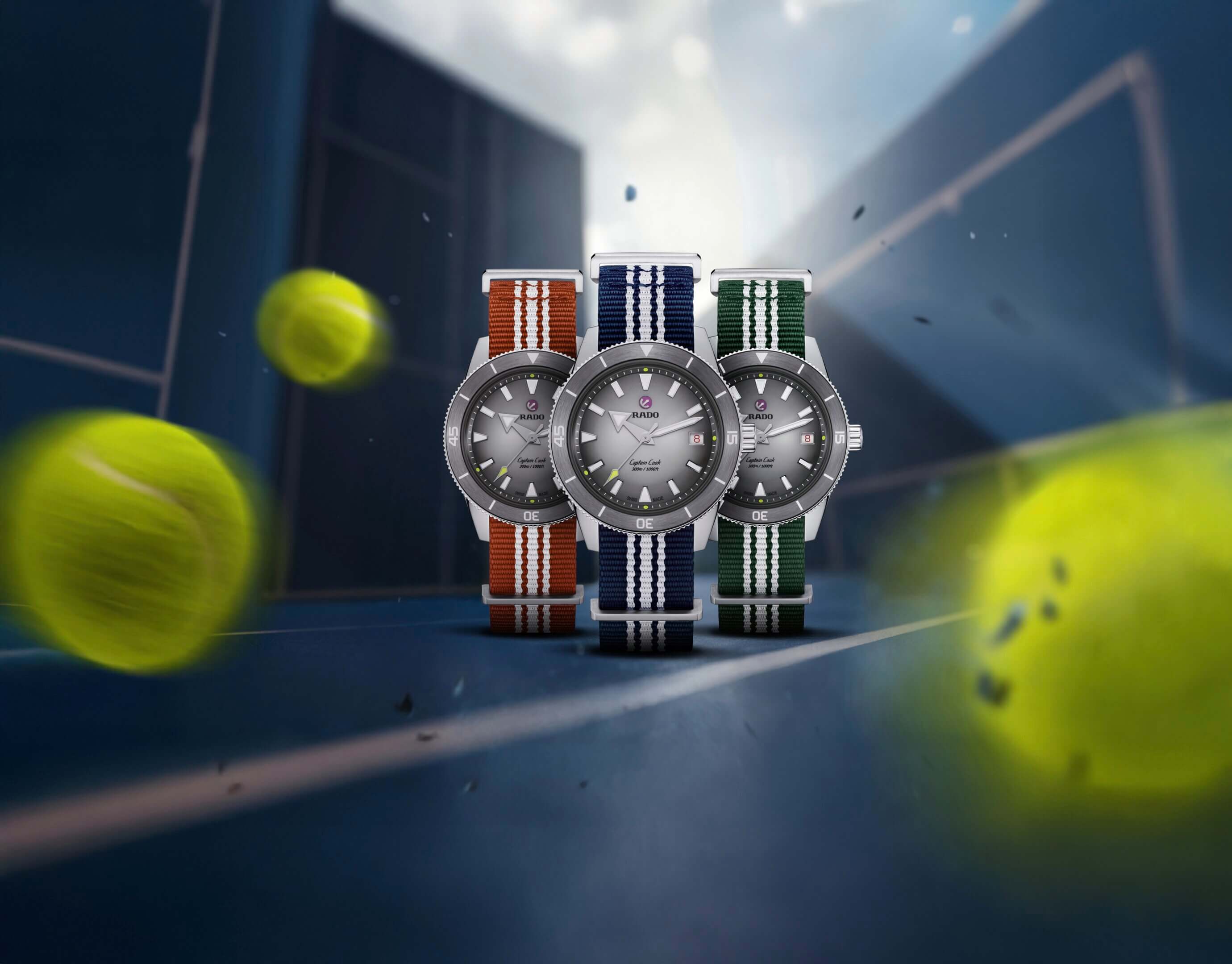 RADO Captain CookTennis Special EditionTRIO Watches World