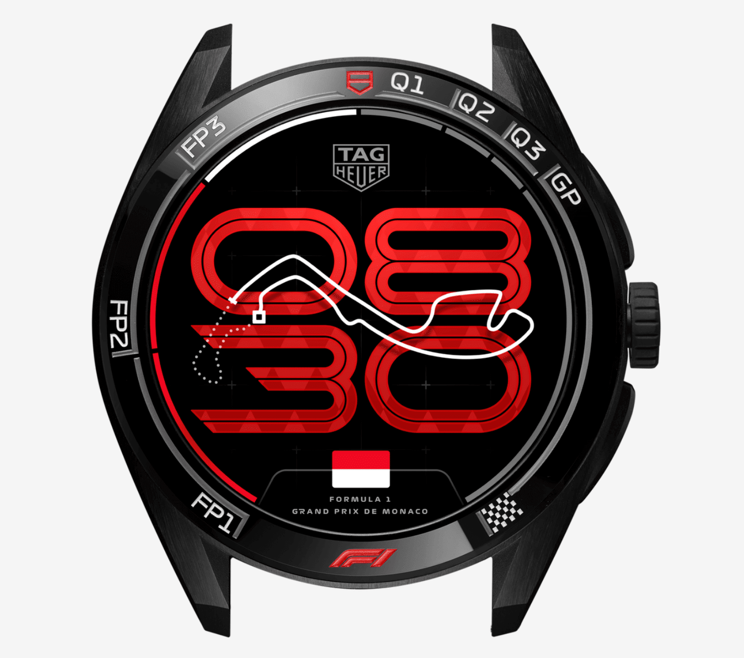 TAG Heuer Connected Calibre E5 45 mm x Fórmula 1 GALERIA FRENTE Watches World