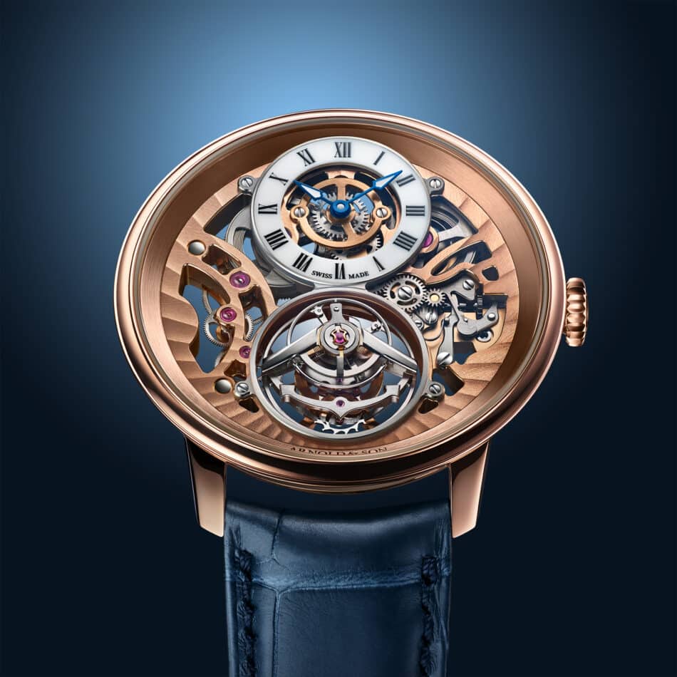 Arnold Son Ultrathin Tourbillon Skeleton Red Gold Watches World Arnold Son Ultrathin Tourbillon Skeleton Red Gold
