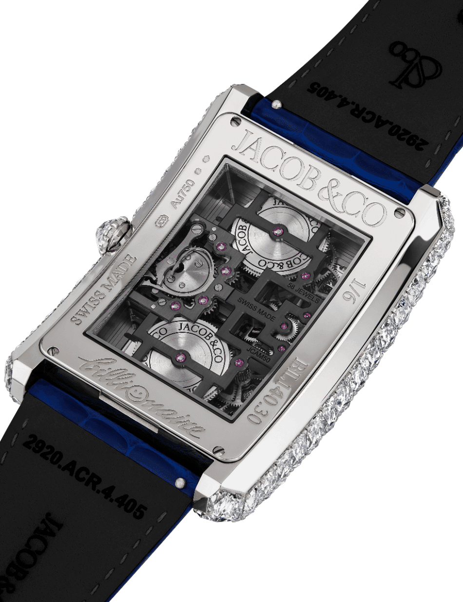 Jacob Co Billionaire Double Tourbillon Angel CutATRÁS Watches World