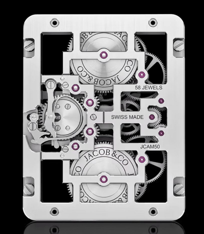 Jacob Co Billionaire Double Tourbillon Angel CutCALIBRE ATRÁS Watches World