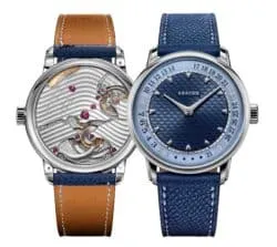 Krayon Anyday. Un reloj que presenta una complicación inédita: un planificador mecánico que deja ver día, semana y mes completo de un solo vistazo.