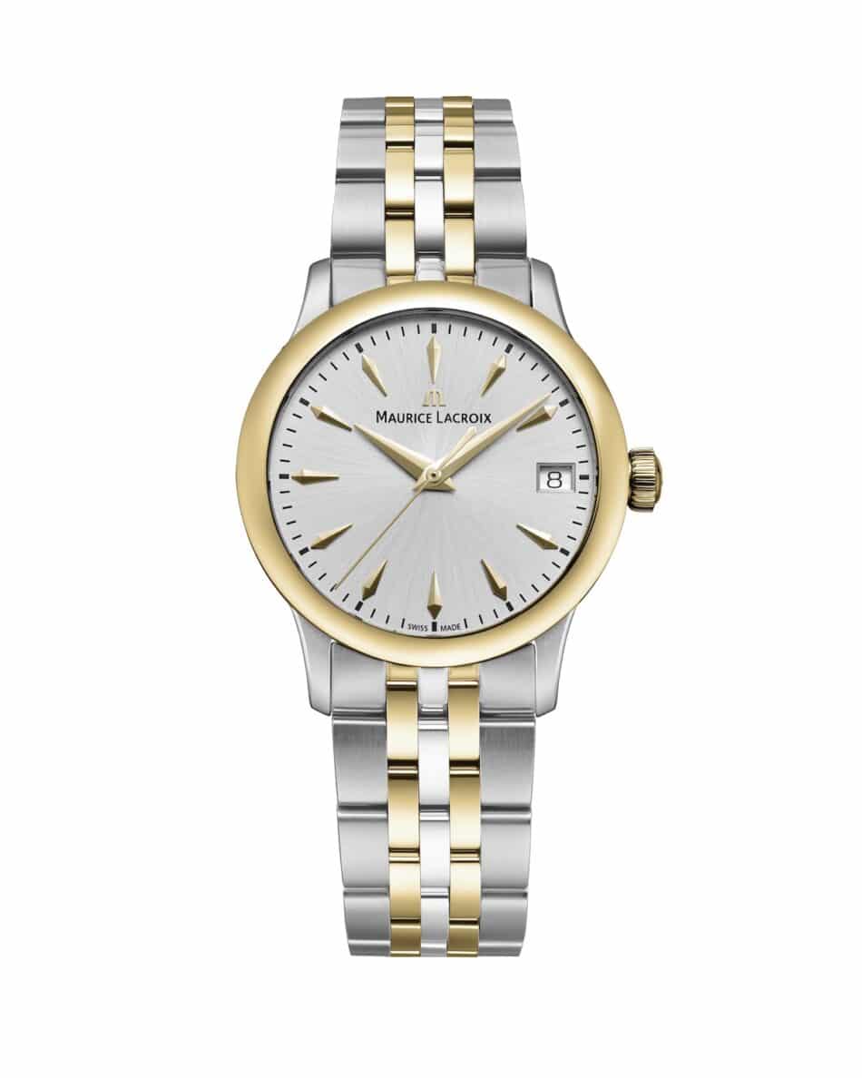 Maurice Lacroix Colección 1975 bitono Watches World Versión bitonal del Maurice Lacroix 1975 Quartz 33 mm con PVD oro amarillo